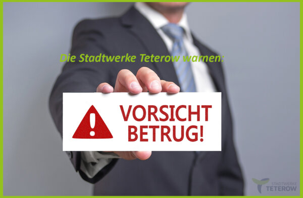 Stadtwerke Teterow Vorsicht Betrug 2